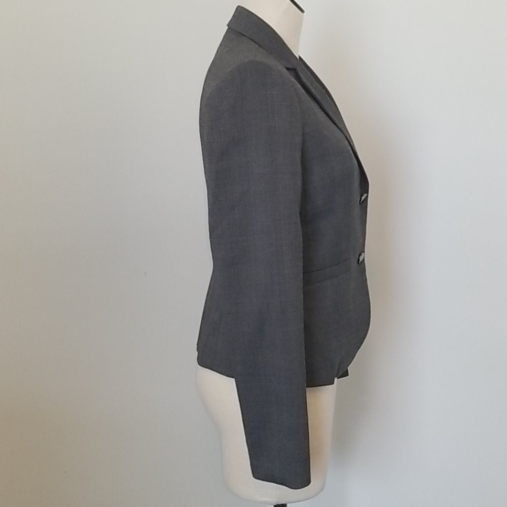 Calvin Klein Glen Plaid 2 Button Jacket NWT SZ 2 - Picture 5 of 16